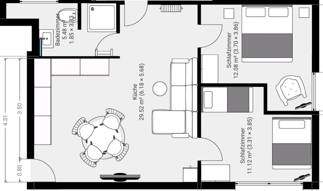 Haus Valentonio Apartment Zeltingen-Rachtig